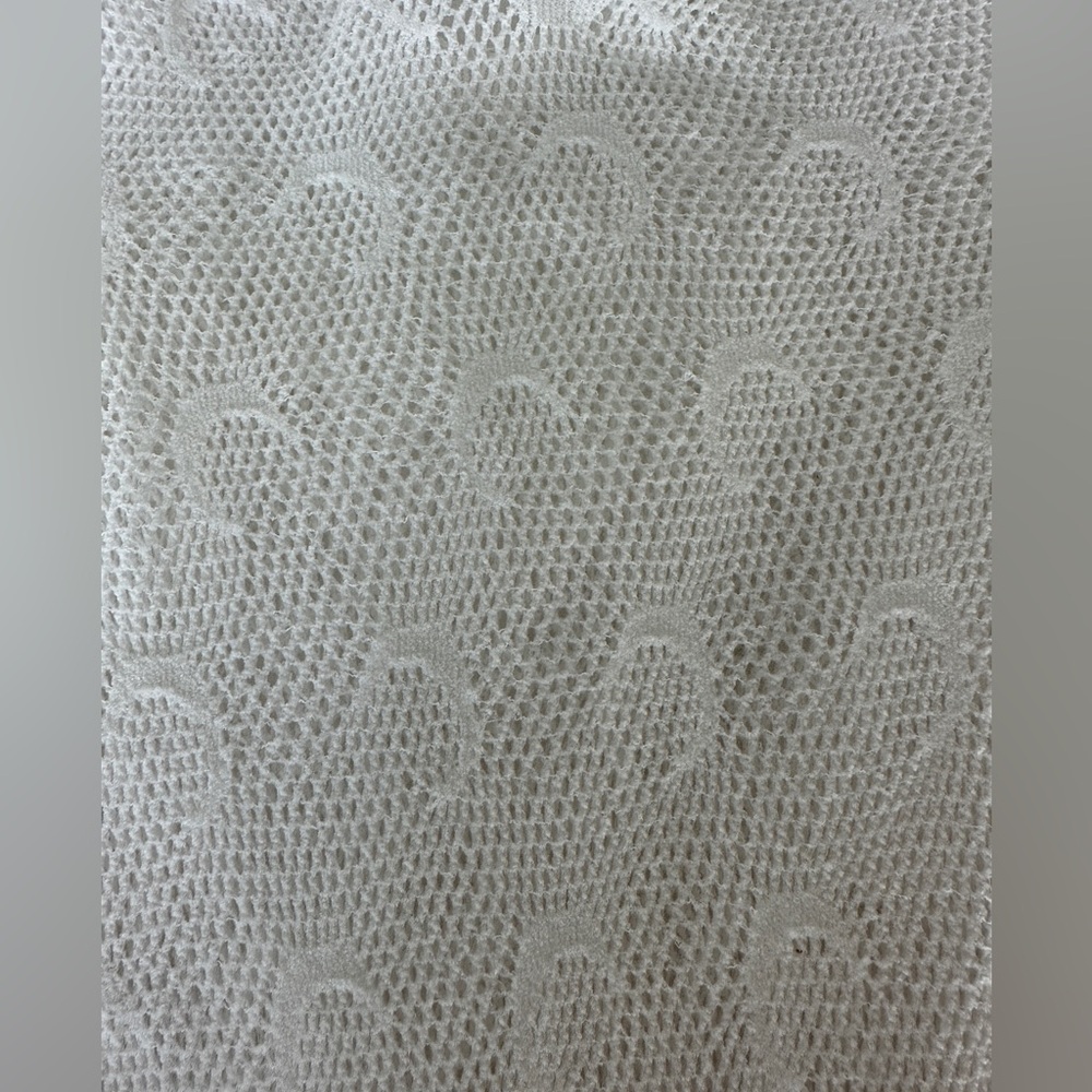 Small Marine Serre White Moon Fishnet Top - Picture 4 of 10